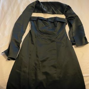 Black formal dress
